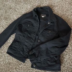 American Eagle Black Jean Jacket